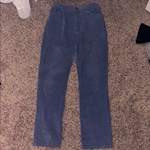 Lee vintage blue corduroy pants